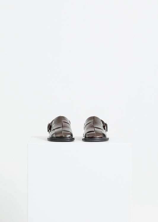 QUINN SANDAL	 / PLUM