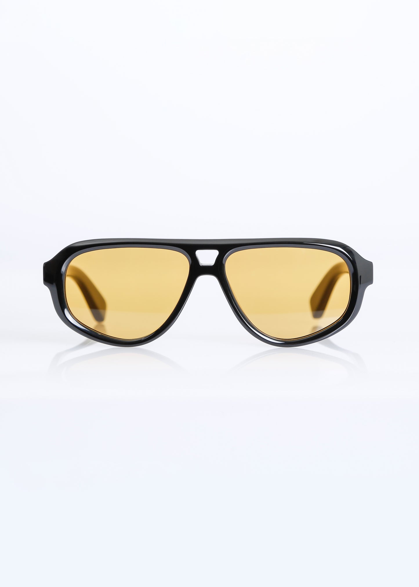 ELLIOT SUNGLASSES  / BLACK-AMBER