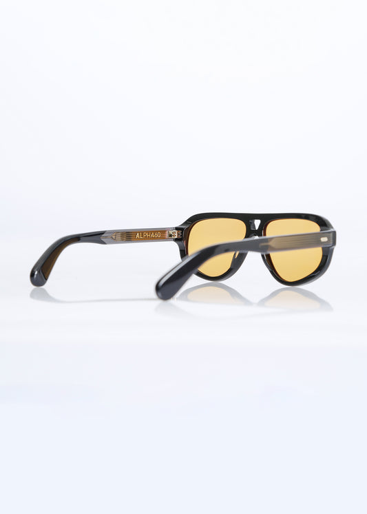 ELLIOT SUNGLASSES  / BLACK-AMBER