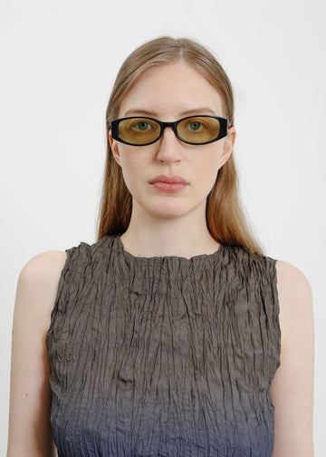 RHOE SUNGLASSES / BLACK-MOSS