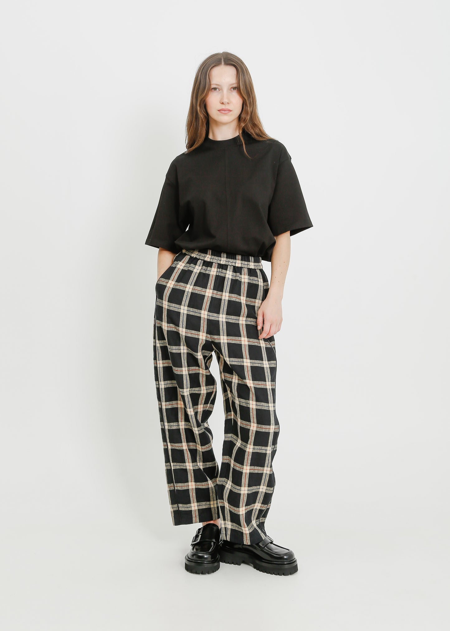 COOPER PANT / BLACK-MULTI