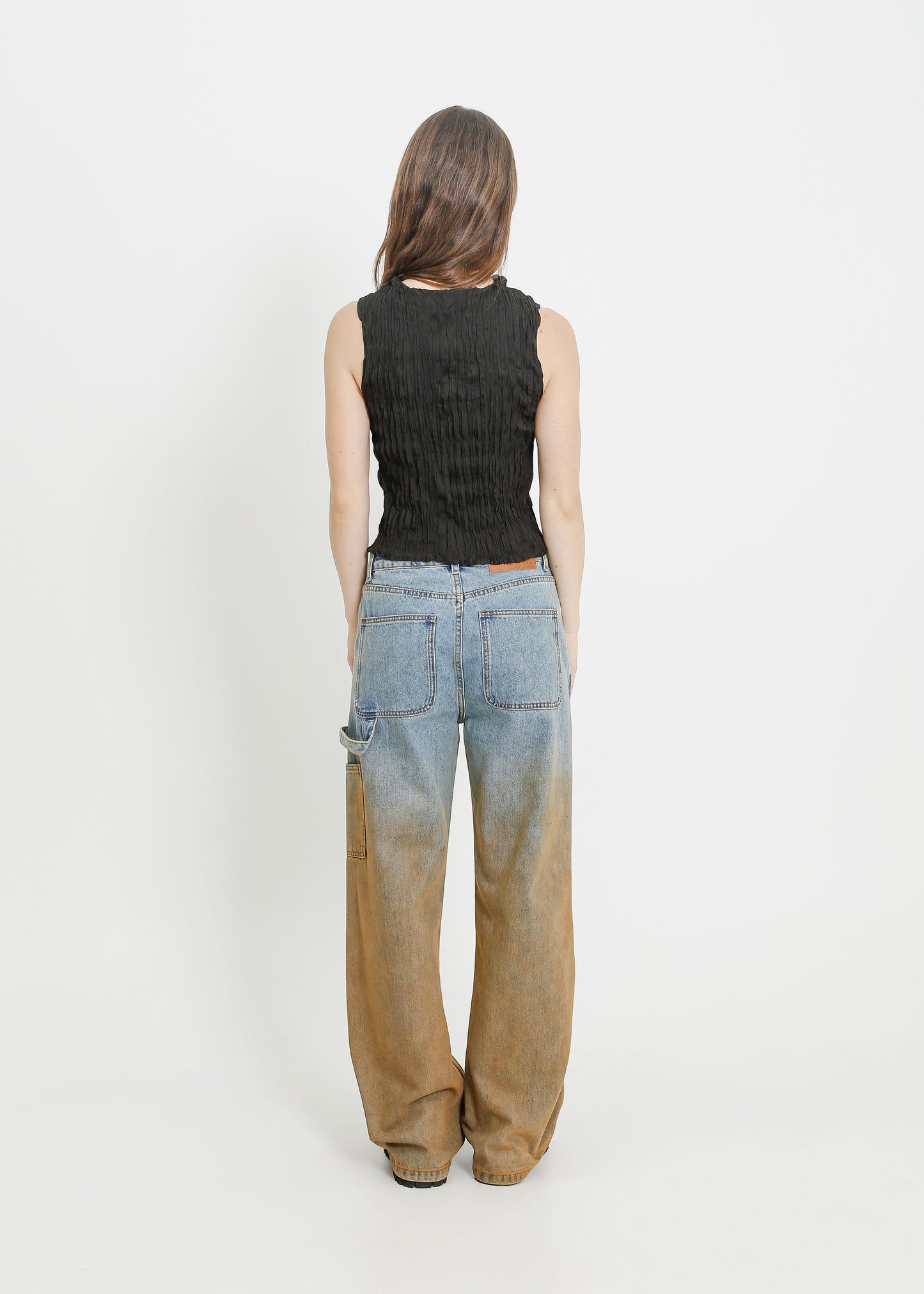 INDIANA JEAN / LIGHT INDIGO-RUST OMBRAY