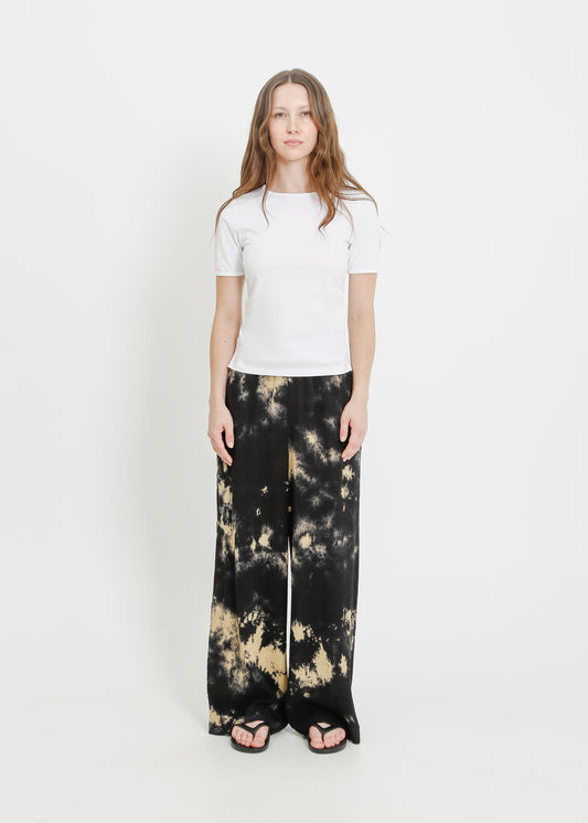 GERMAINE PANT / INK-BEIGE