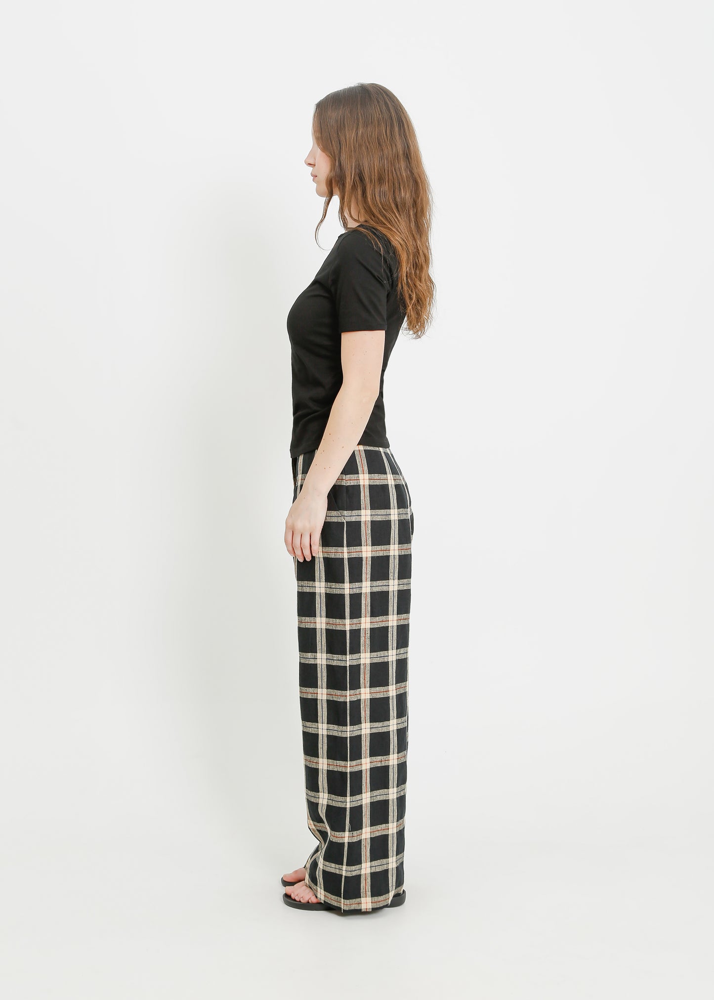 VALENTINE PANT / BLACK-MULTI