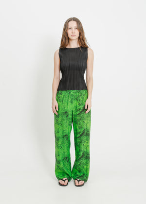 VENICE PANT / GREEN FUR