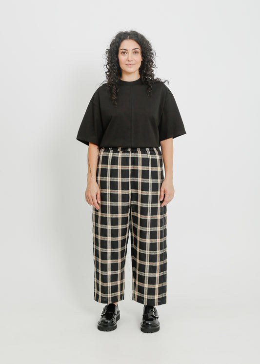 COOPER PANT / BLACK-MULTI