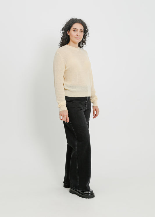 MAINE KNIT TOP / BEIGE