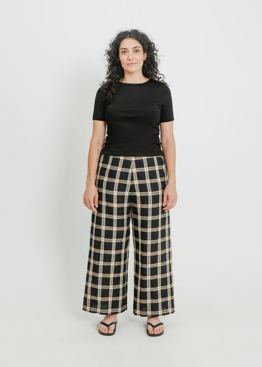 VALENTINE PANT / BLACK-MULTI