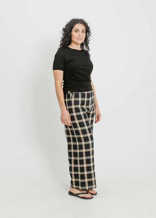 VALENTINE PANT / BLACK-MULTI