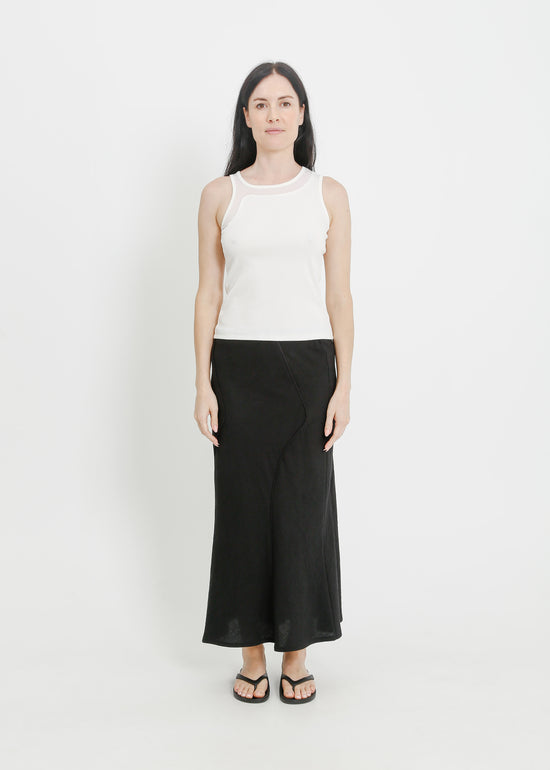 EVORA SKIRT / BLACK