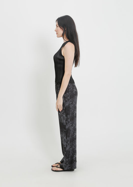 VENICE PANT / BLACK FUR