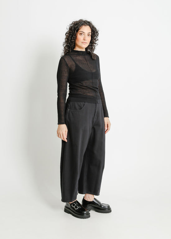 SANA KNIT / BLACK