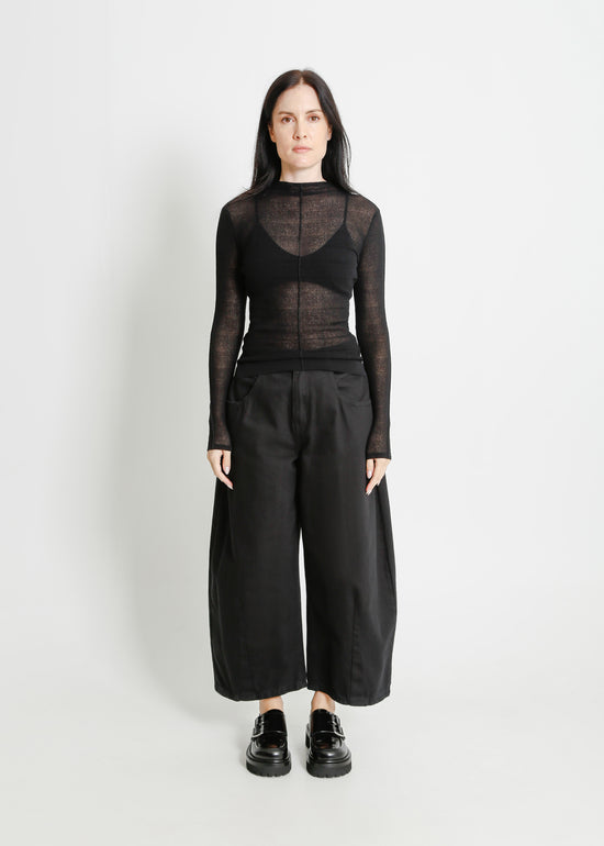 SANA KNIT / BLACK