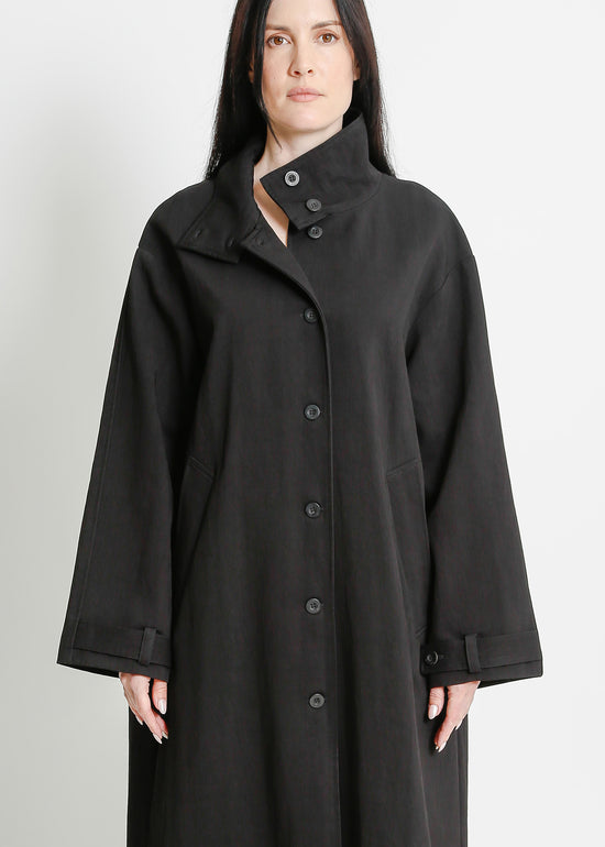 LINDUS COAT / BLACK