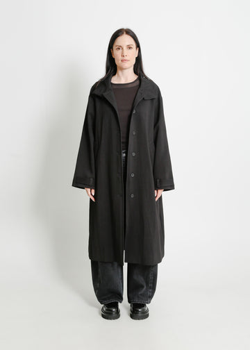 LINDUS COAT / BLACK