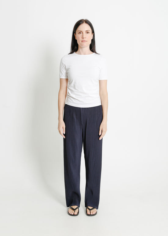 ROMEO PLEAT PANT / NAVY