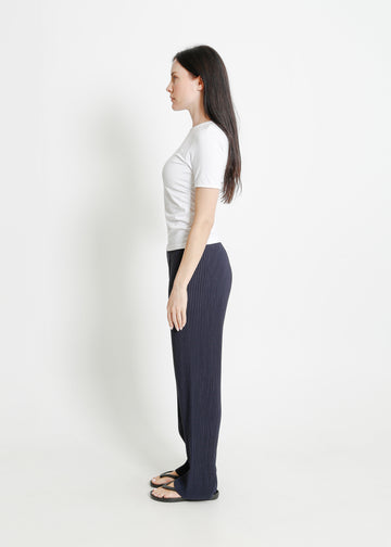 ROMEO PLEAT PANT / NAVY