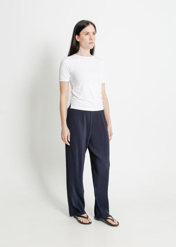 ROMEO PLEAT PANT / NAVY