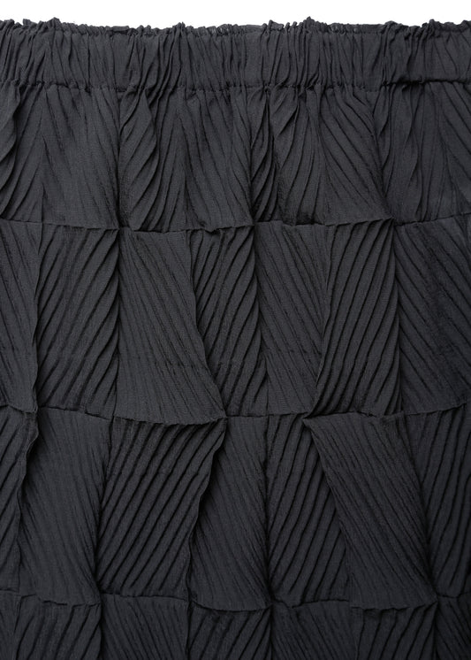 ARBOR PLEAT SKIRT / BLACK