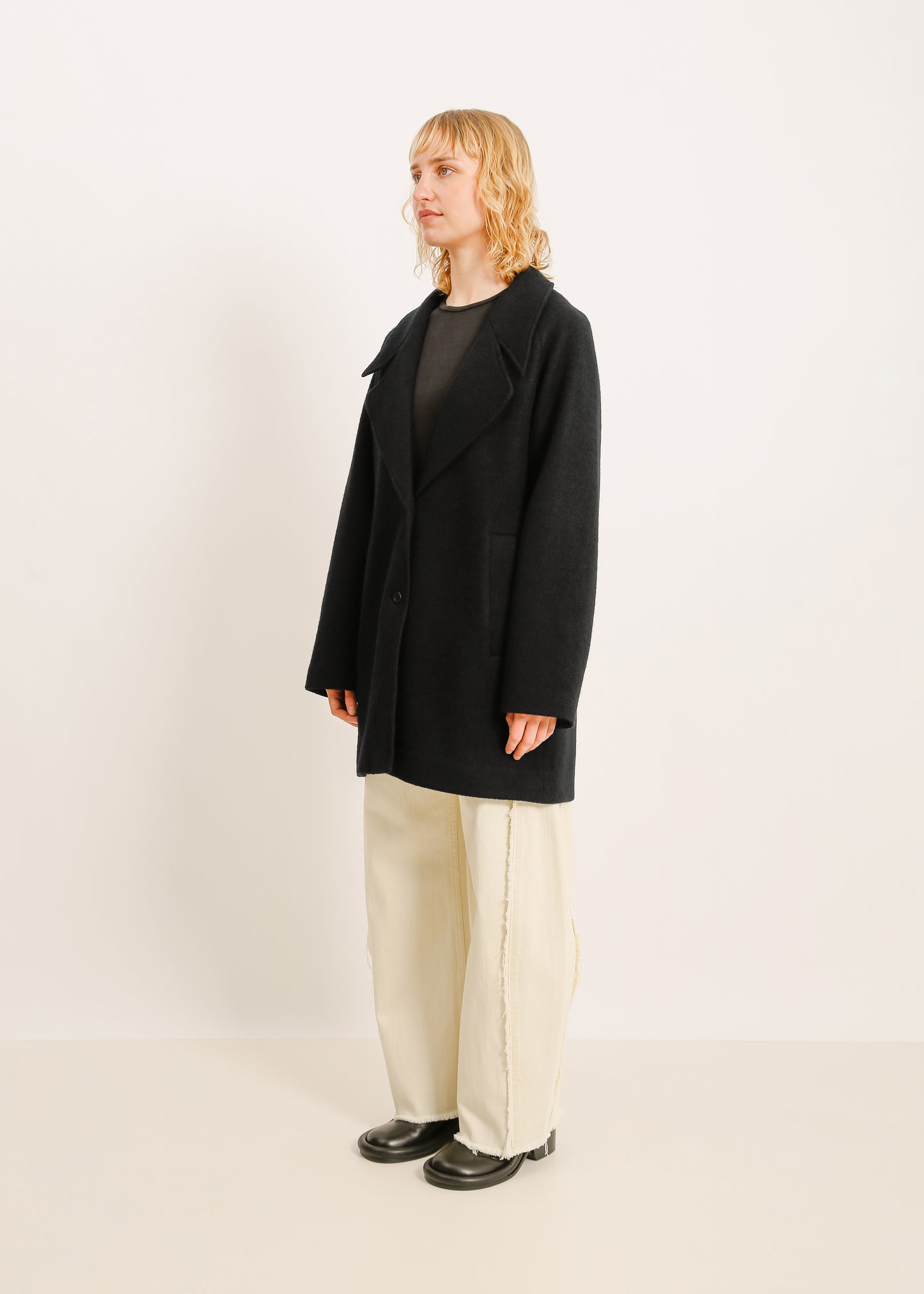 W24 | ELIANA COAT / BLACK