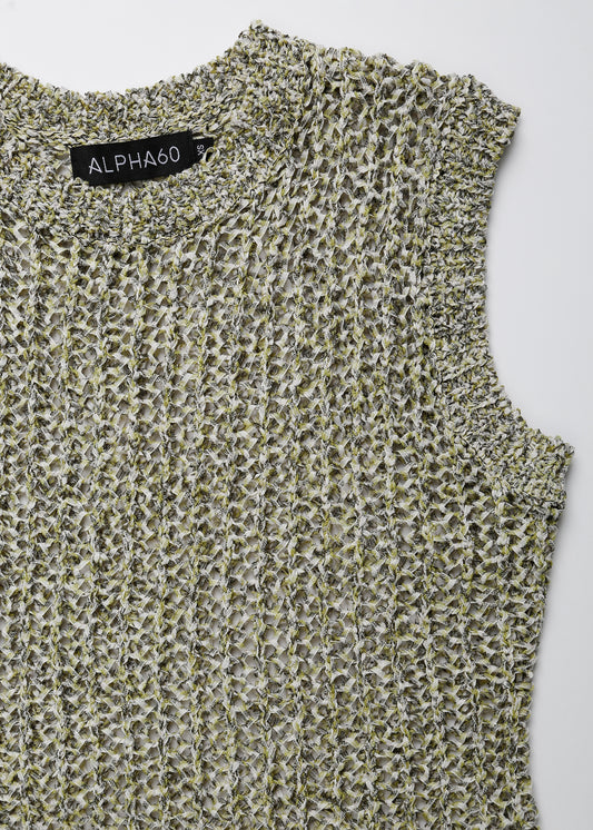 JAGGER KNIT TANK / LEMONADE MELANGE