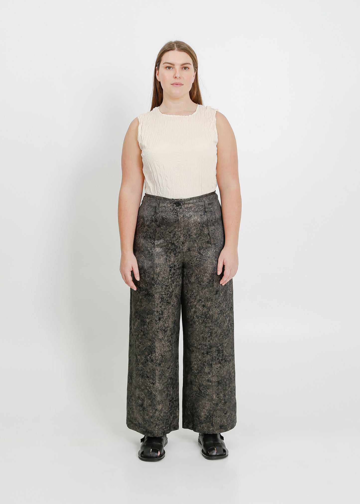 IVY PANT / BLACK-BONE