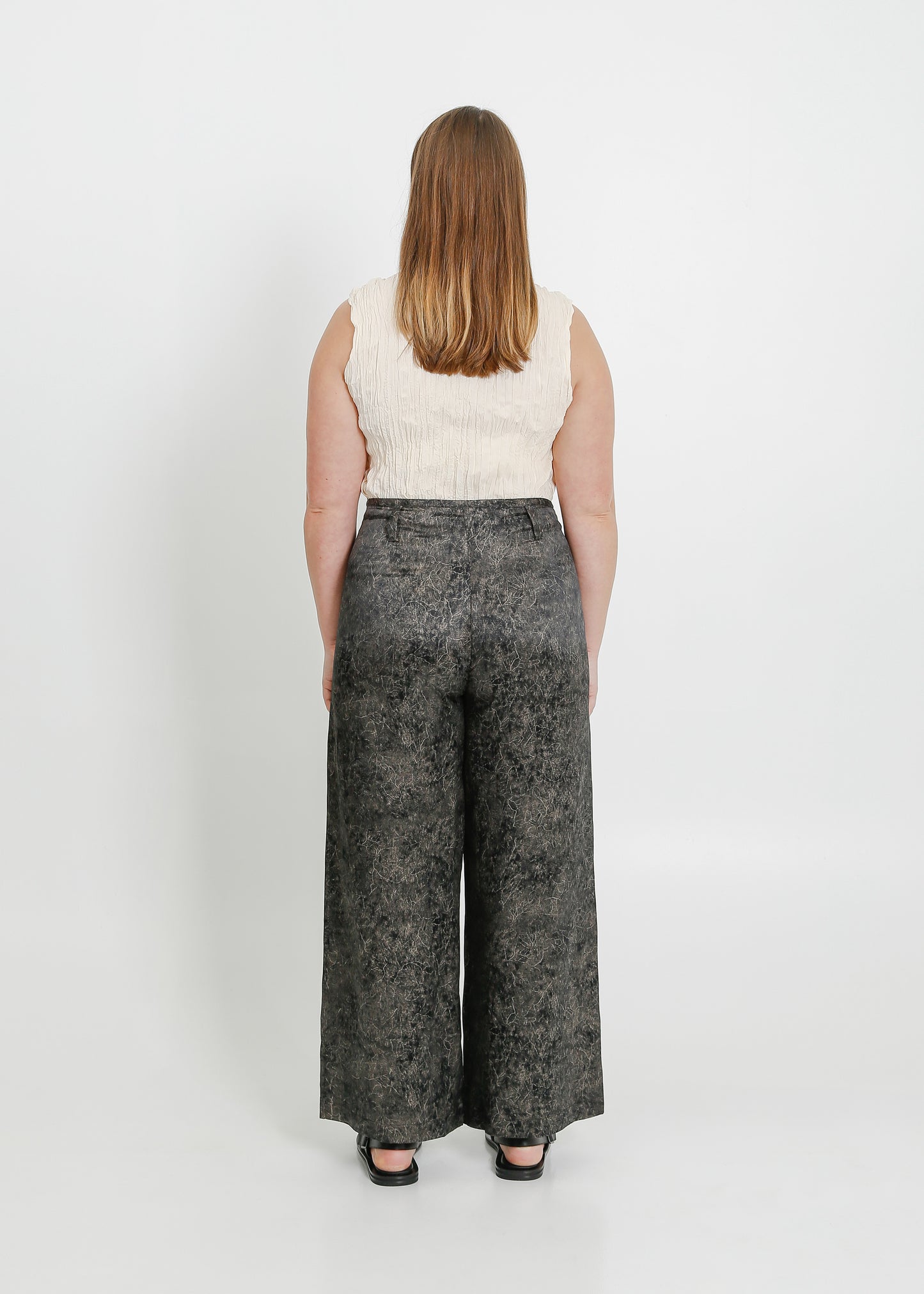 IVY PANT / BLACK-BONE