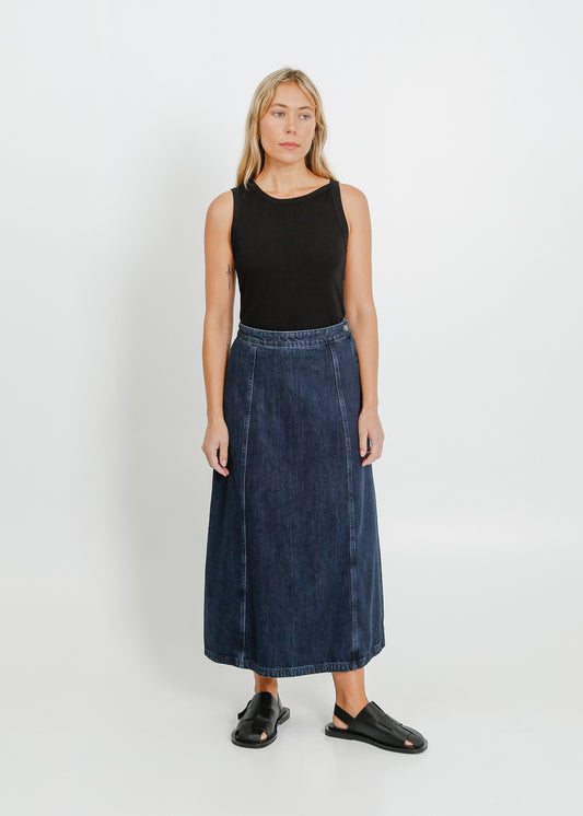 FRANCIS SKIRT / NAVY