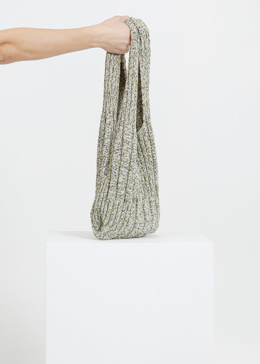 BAY KNIT TOTE / LEMONADE MELANGE