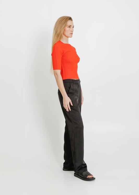 RUNE PLEAT TOP / POPPY