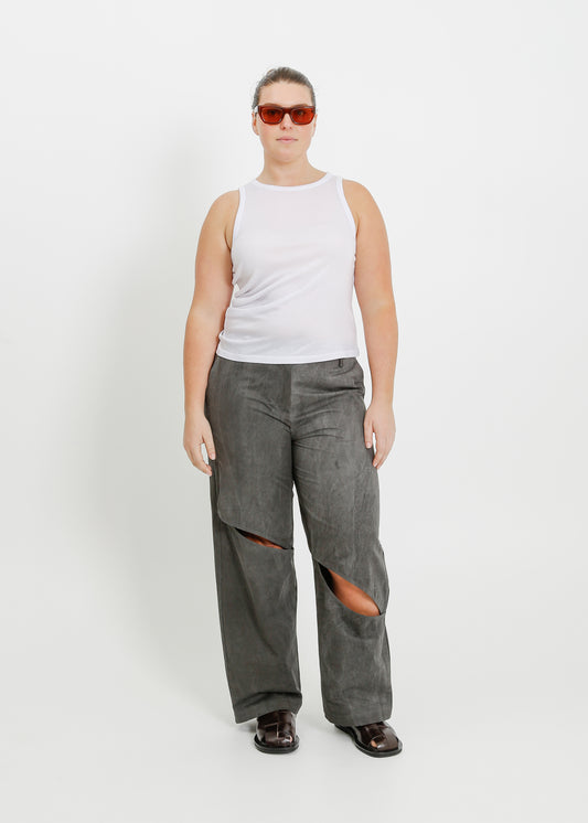 OSCAR PANTS / CHARCOAL