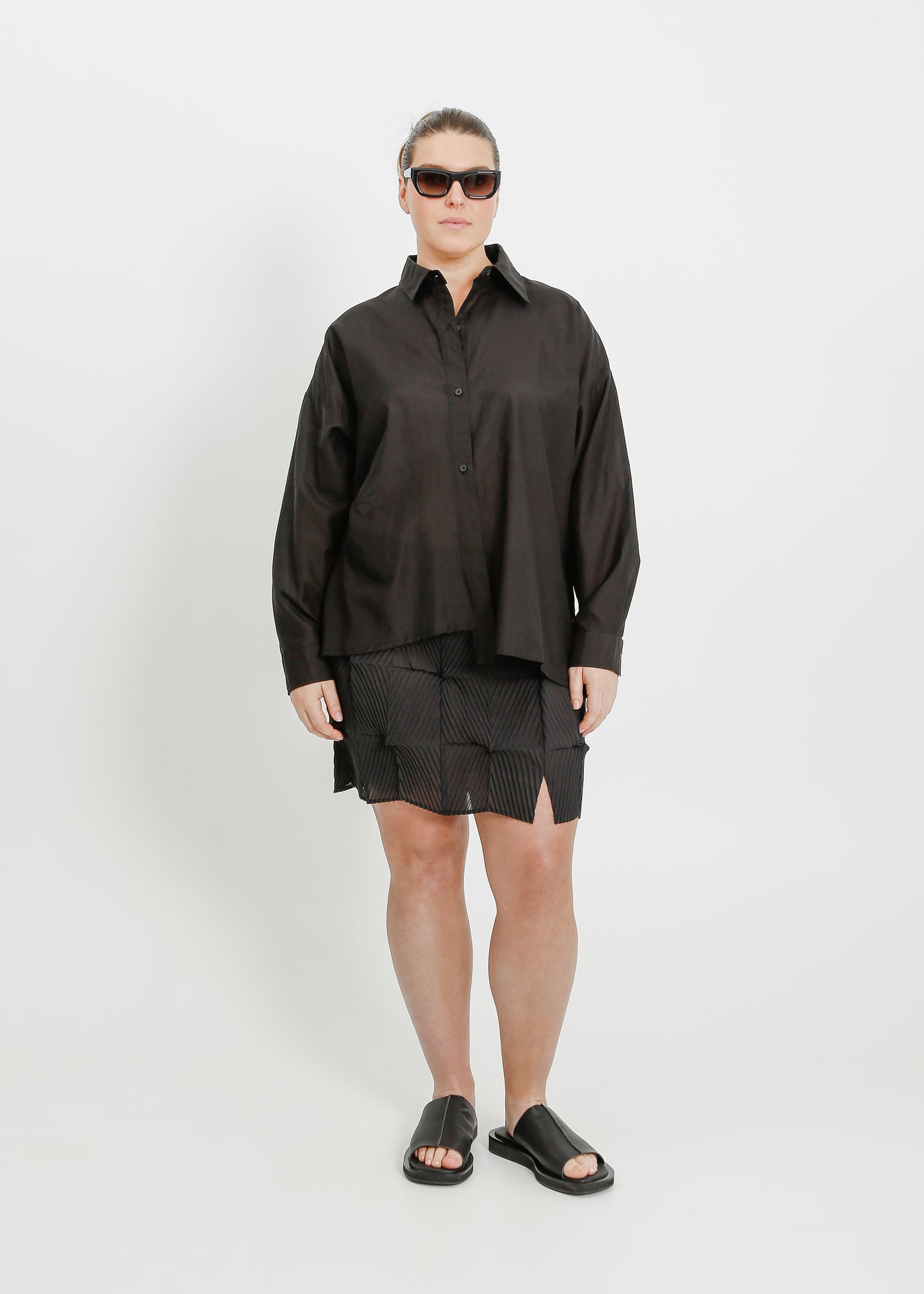 DREY PLEAT MINI / BLACK