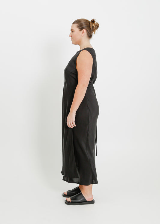 LAYNE DRESS / ONYX