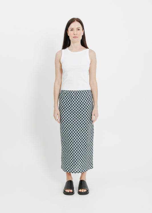 GEORGIA SKIRT / BLACK-ICE