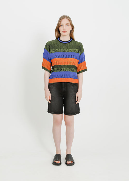 MERRICK KNIT TEE / MULTI