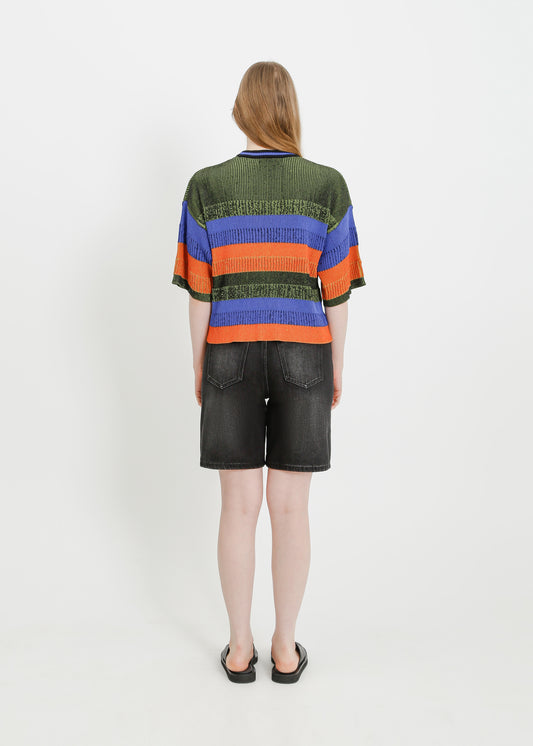 MERRICK KNIT TEE / MULTI