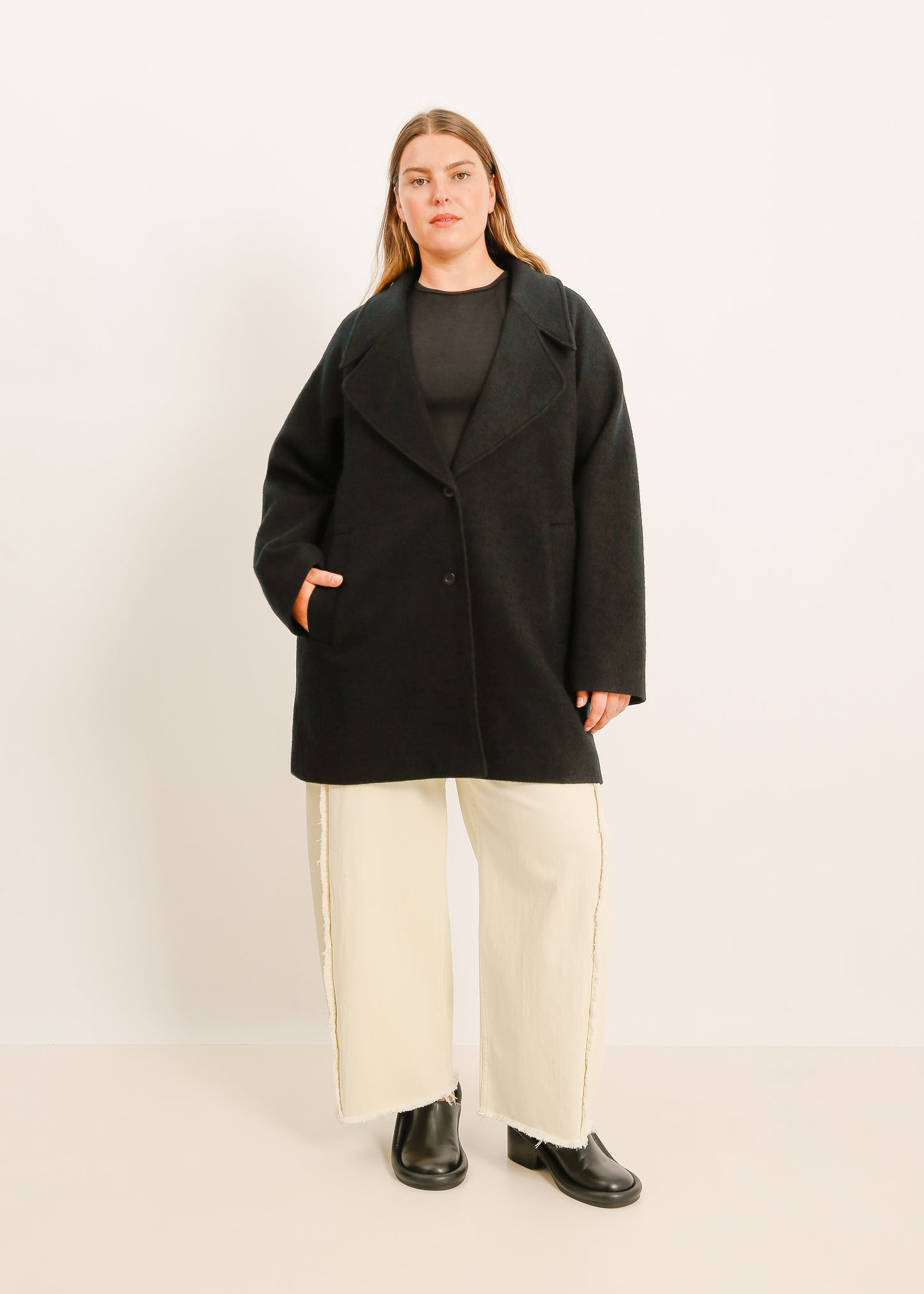 W24 | ELIANA COAT / BLACK