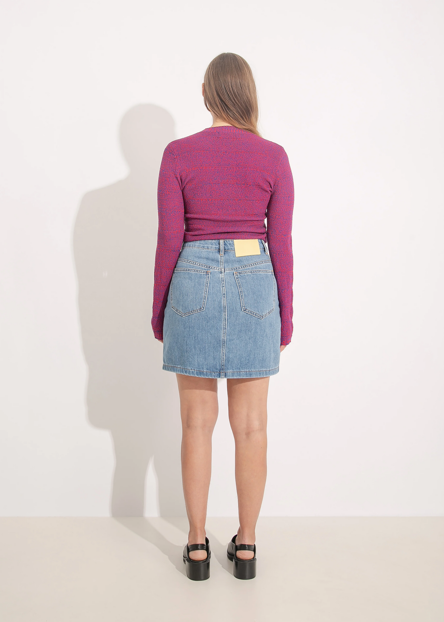 S24 | VIVIAN MINI SKIRT / BLUE